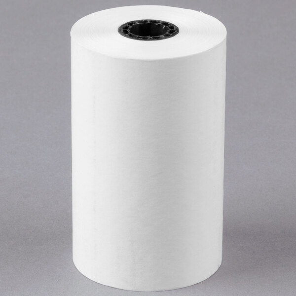 A white Point Plus thermal cash register paper roll.