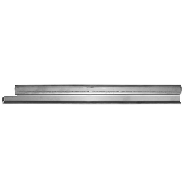 A stainless steel Turbo Air right drawer rail.