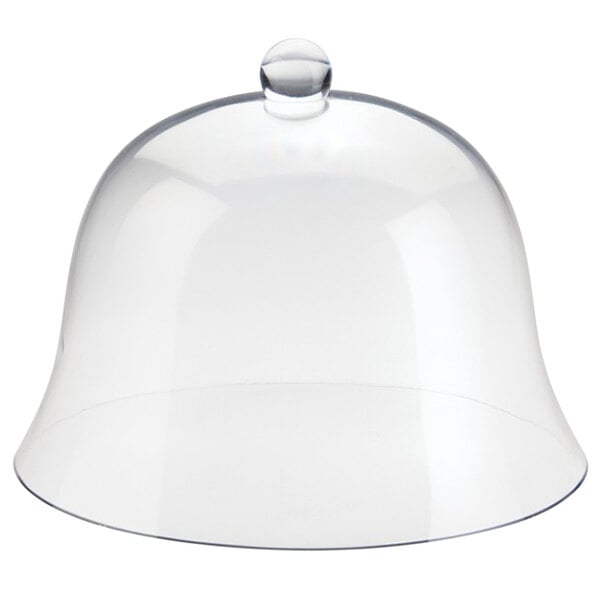 CalMil 3488 12" Clear Bell Plastic Cake Cover