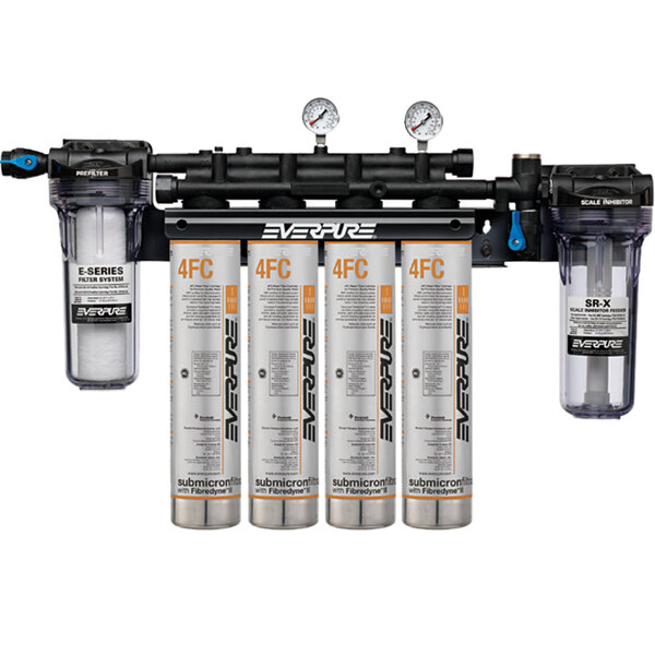 Everpure EV932944 High Flow CSR Quad4FC Water Filtration System with