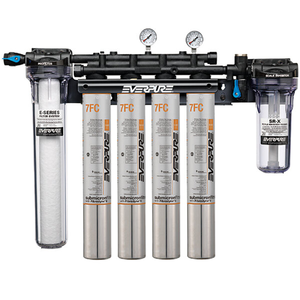 Everpure EV932974 High Flow CSR Quad7FC Water Filtration System with