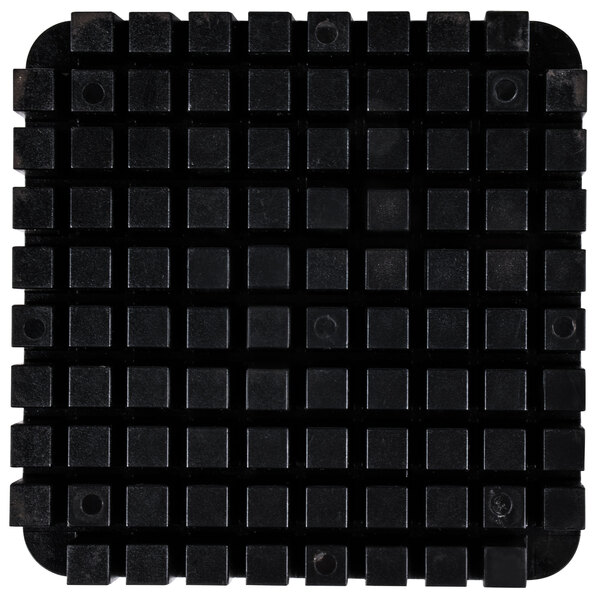 A black Garde XL push block with small squares on it.