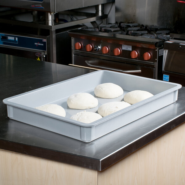 MFG Tray 8700085136 Gray Fiberglass Dough Proofing Box 18" x 26" x 3"