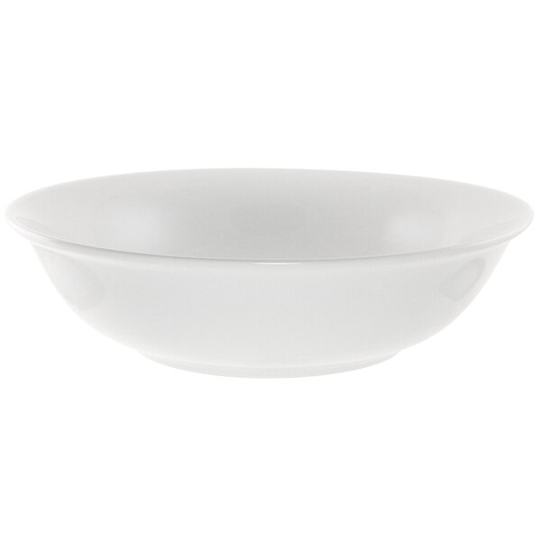 A 10 Strawberry Street BISTRO-6 bright white porcelain pasta bowl.