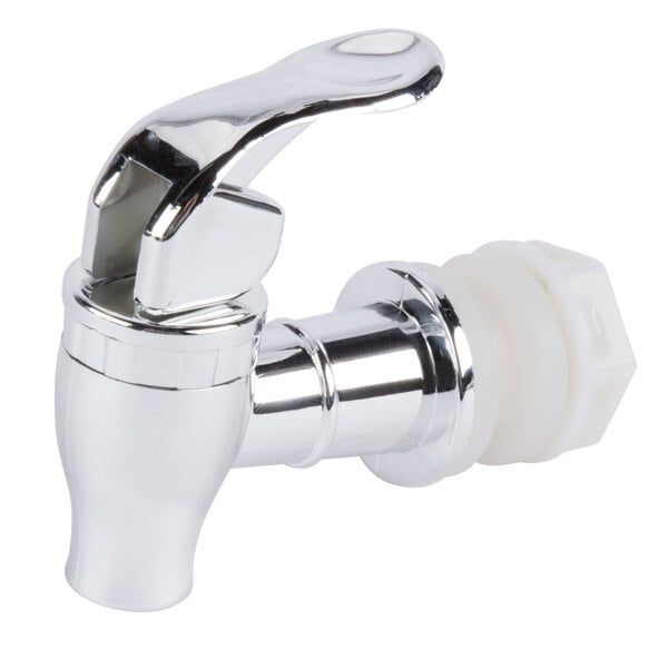 A chrome Acopa replacement spigot with a chrome handle.