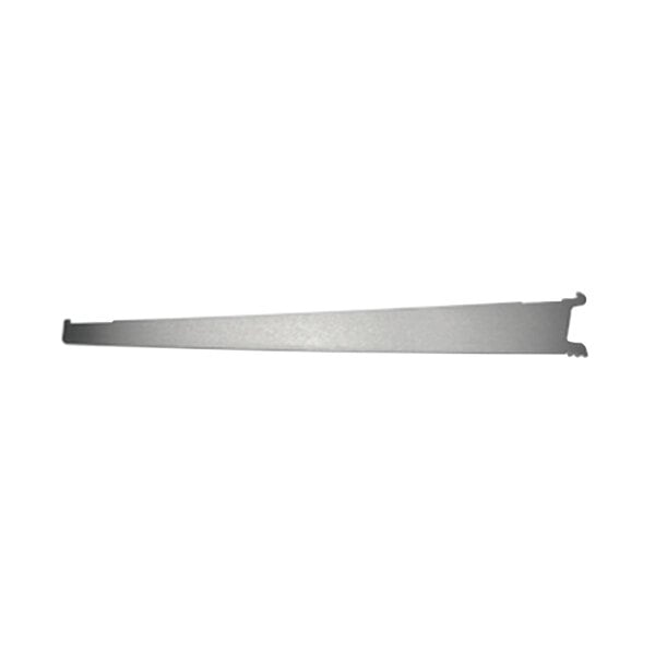 A long metal True Shelf Bracket with a white background.