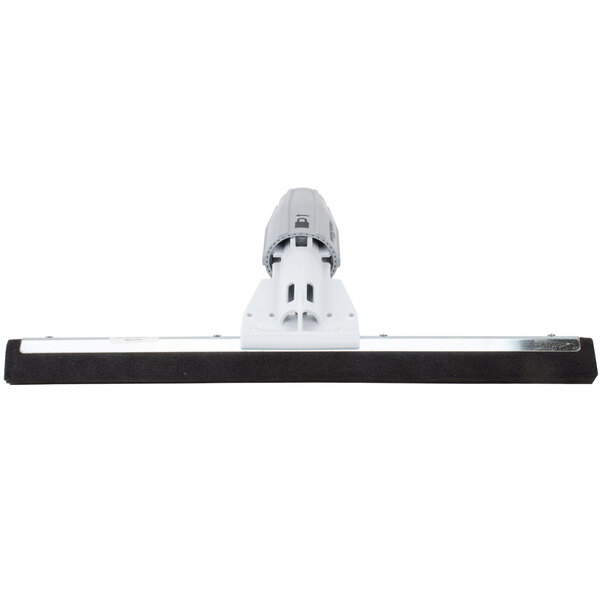 An Unger SmartFit WaterWand floor squeegee with black and white SmartColor parts.