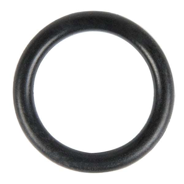 A black round O-ring for a Curtis iced tea dispenser on a white background.