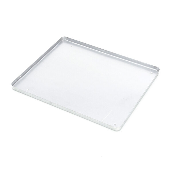 A white plastic tray with a clear lid.
