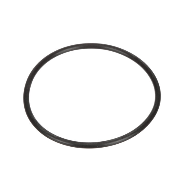 A black round O-Ring with a white background.
