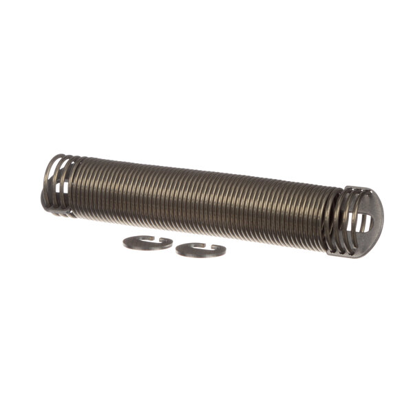 A Meiko door spring kit with two metal springs and two nuts.