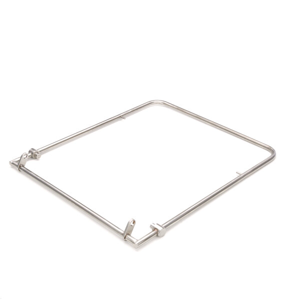 A metal frame with a handle on it for a Blakeslee dishwasher.