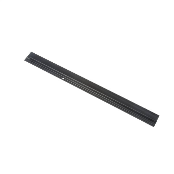 A black rectangular long metal rail.