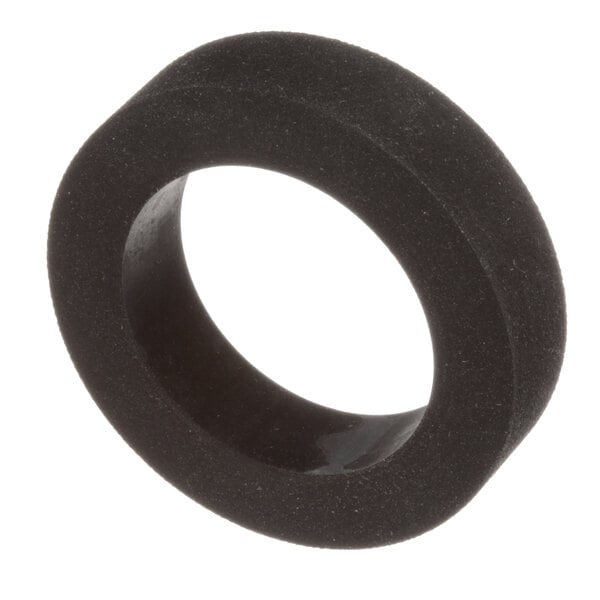 A close-up of a black round Hatco gasket.