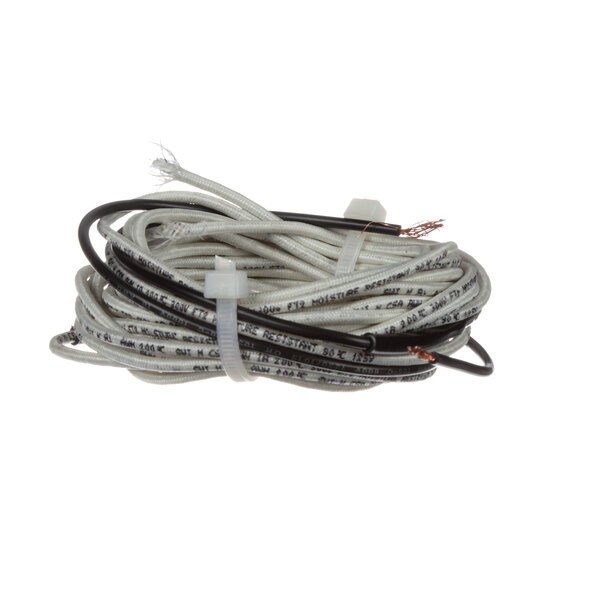 A white Norlake cooler heater wire with black and white wires.