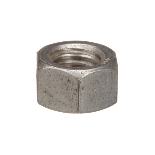 A close-up of a Champion metal nut.