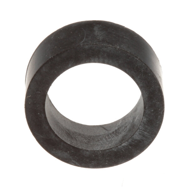 A black rubber washer.