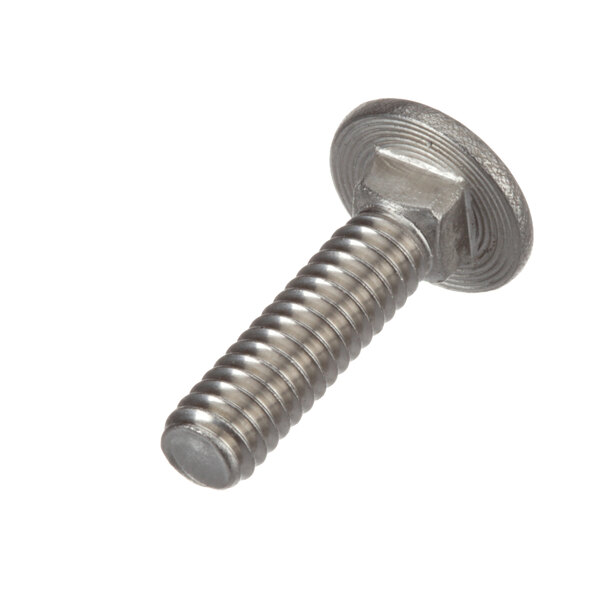 A Cleveland 104719 stainless steel screw with a metal round head.