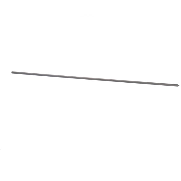 A long grey metal rod with a handle at one end.