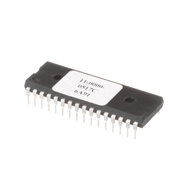 The FBD Eprom Assy, a small electronic chip.
