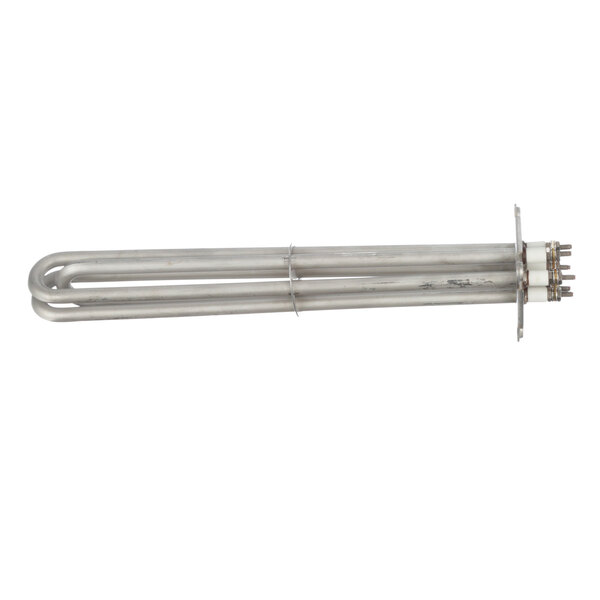 A stainless steel Champion heater for dishwashers.