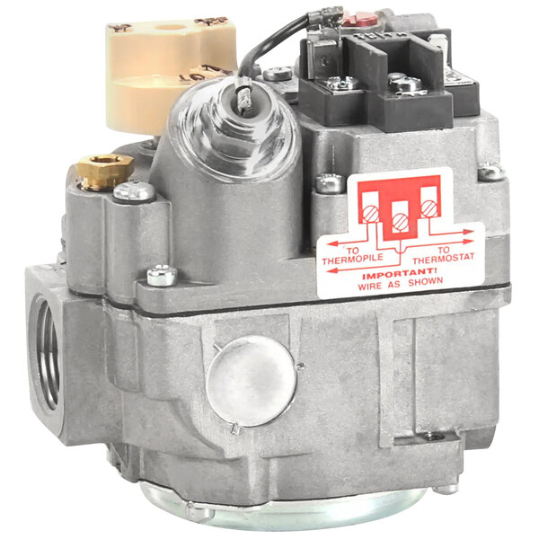 A Tri-Star gas valve for a fryer with a metal housing.