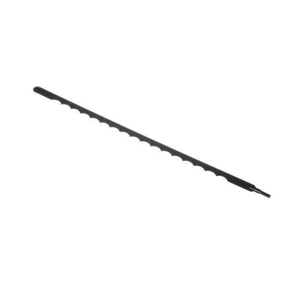 A black metal rod with a long tip.