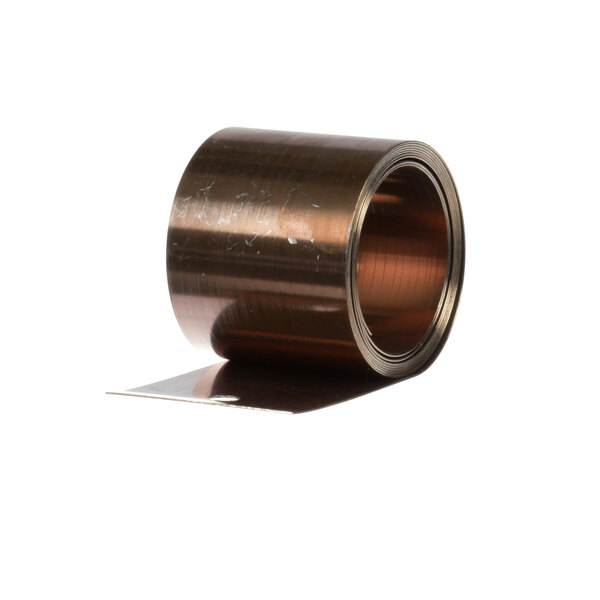 A Meiko door spring on a roll of copper tape.