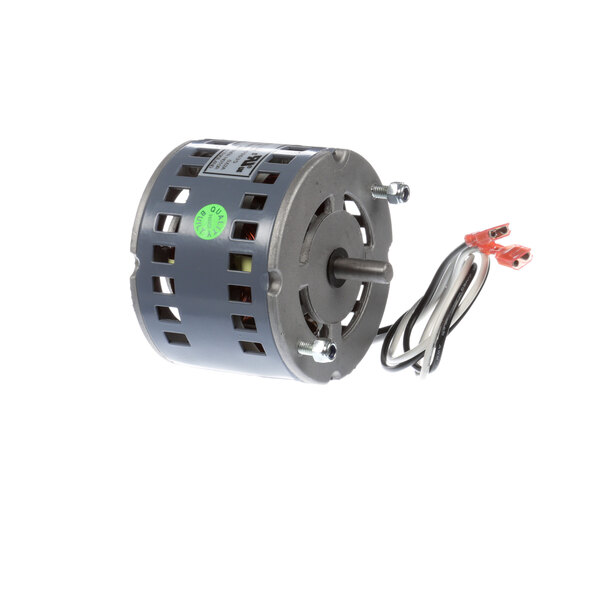 A Grindmaster-Cecilware 1351 Pump Motor with wires and a green light.