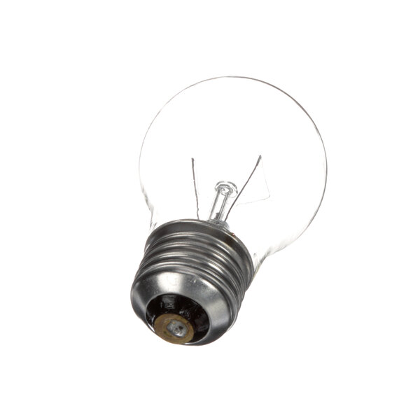 A Southbend 40w light bulb with a black base.