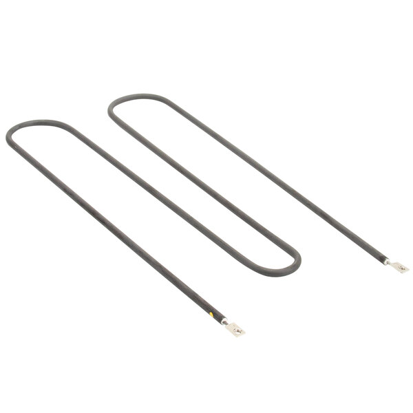 An Apw Wyott heating element with two black wires.