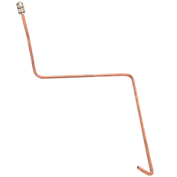 A copper Tri-Star tubing with a metal tip.