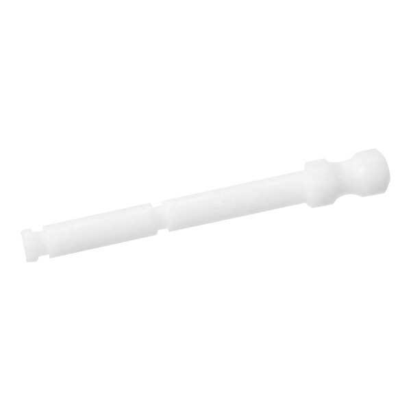 A white plastic tube with a white cap.
