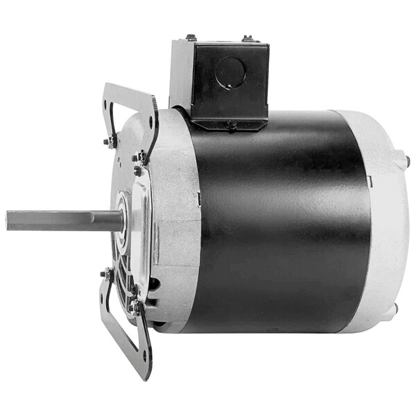 A close-up of a Tri-Star convection oven motor.