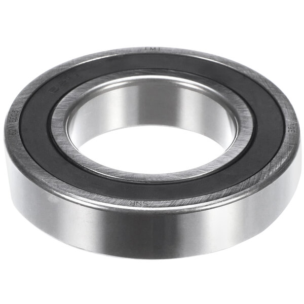 A close up of a stainless steel Varimixer R100-97 bearing.