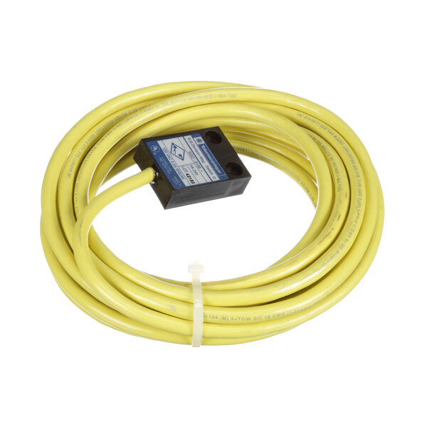 A yellow cable with a black box labeled "Somat 00-975746"