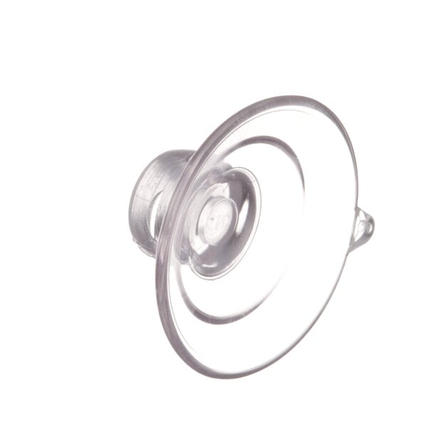 A clear Dispense-Rite suction cup.