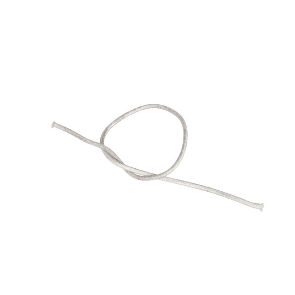 A white Legion wire with a small plastic loop.