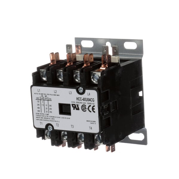 A Groen Z013369 contactor with two wires.