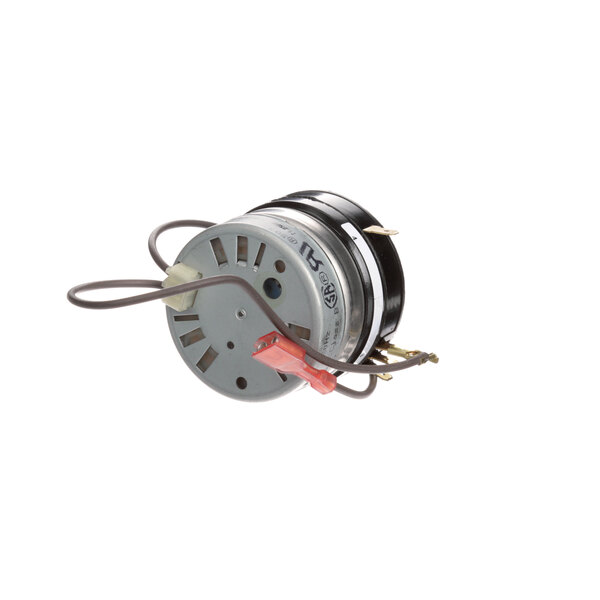 A Southbend 1176416 timer with a small round electric motor and wires.
