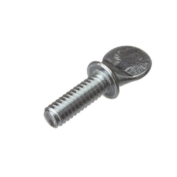 A close-up of a Southbend thumb screw with a metal head.