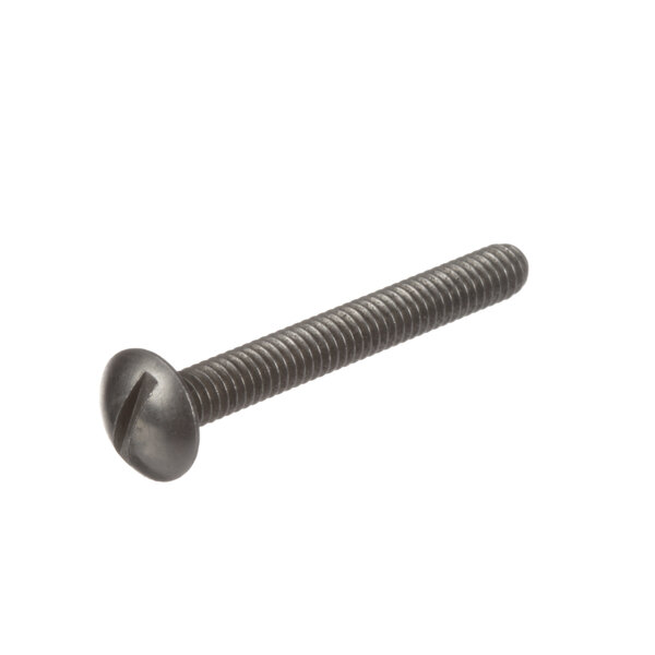 A close-up of a Groen screw.