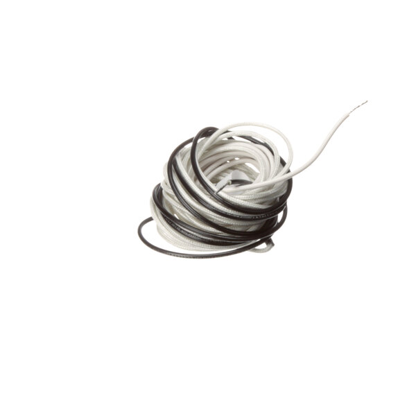 A True Refrigeration door heater with a black and white wire.
