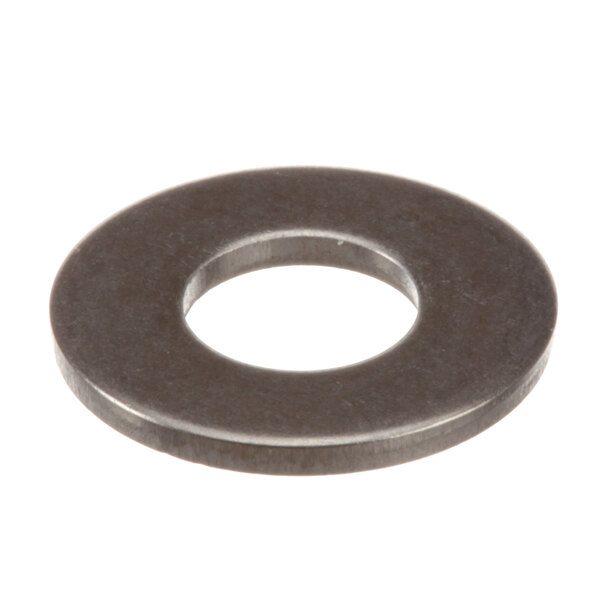 A Blakeslee 8622 metal washer with a black surface