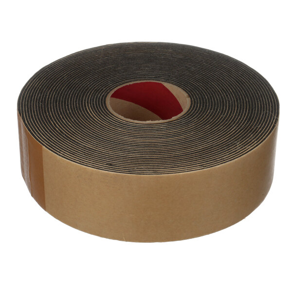 A roll of brown Frymaster insulation tape with a black and brown strip.