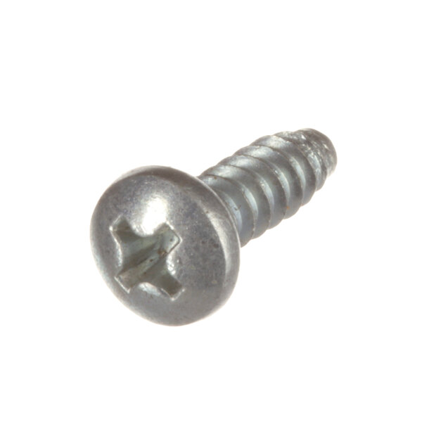A close-up of a Frymaster screw with a spiral end.