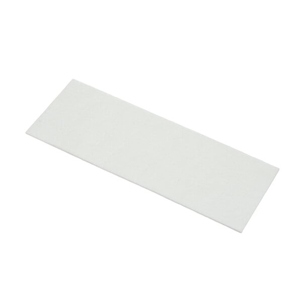 A white rectangular Wicking pad.