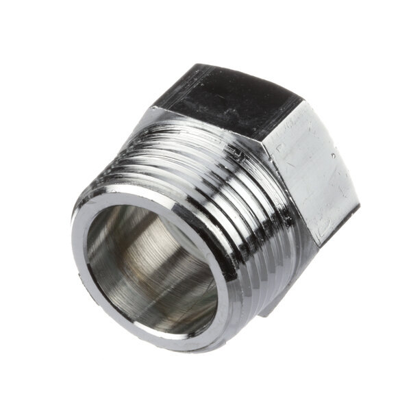 A stainless steel Legion Sight Glass Assy threaded pipe fitting.