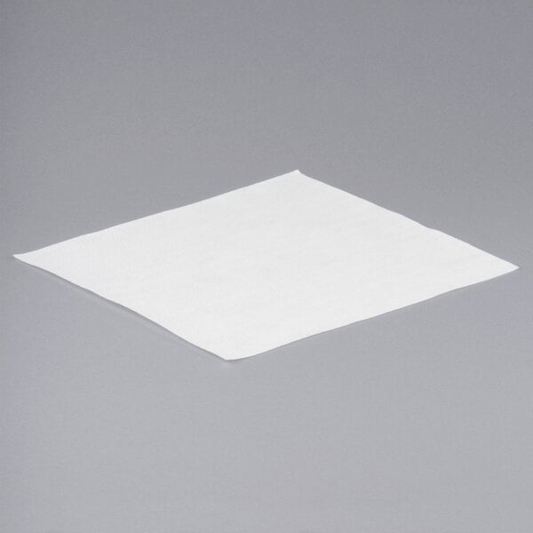 A white Chicopee DuraWipe wiper on a gray surface.