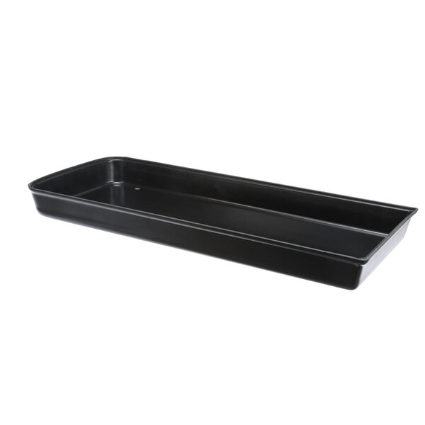 A black rectangular top cover with a handle for a Blakeslee mixer.